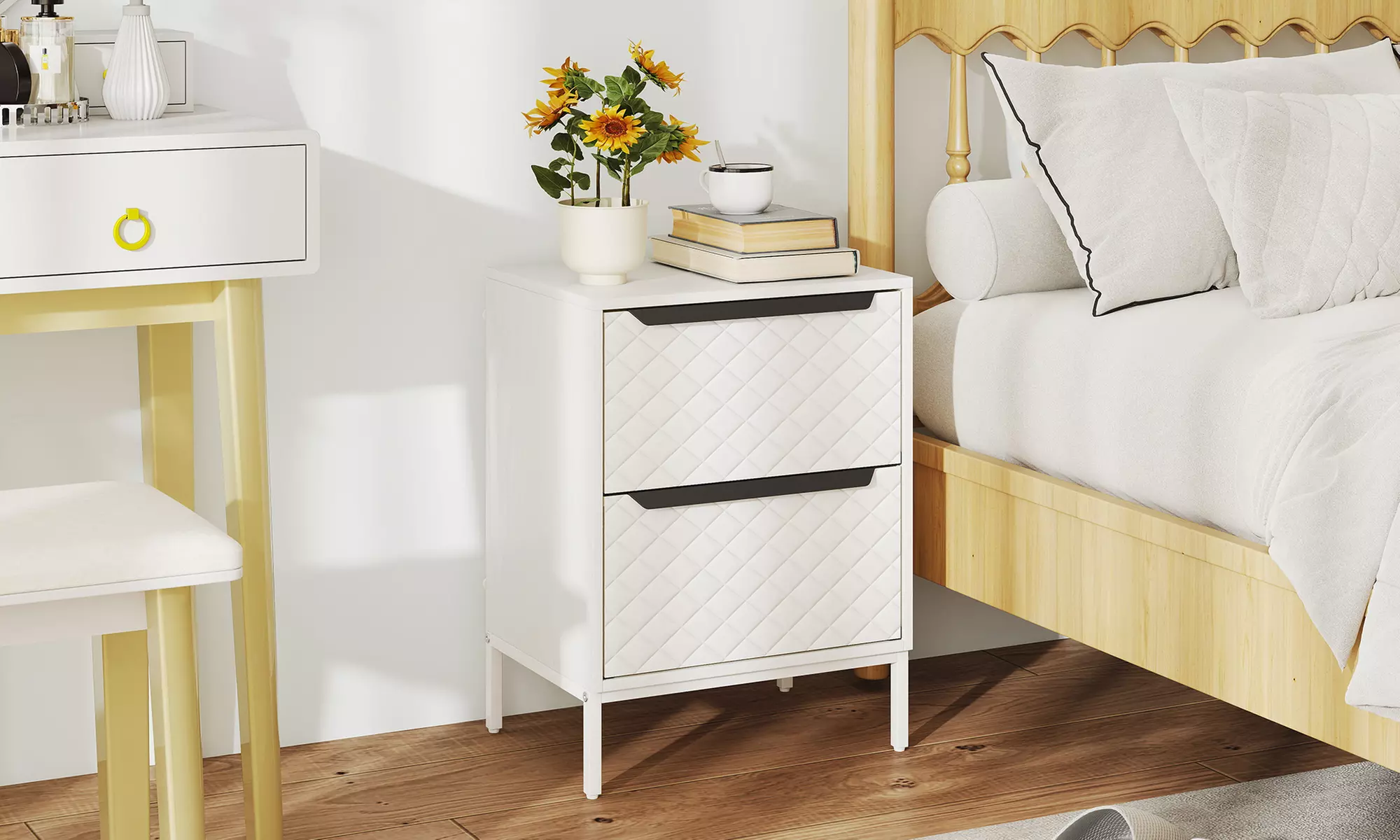 HOMCOM Fabric Drawers