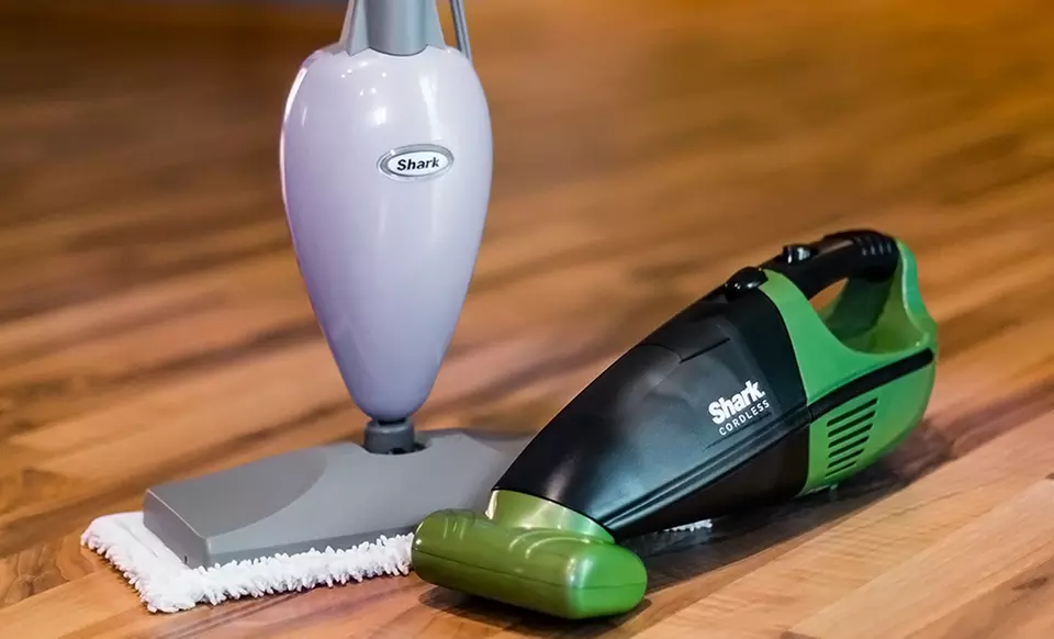 Shark Steam Mop and Cordless Pet Hand Vac Combo Set - Second Medium