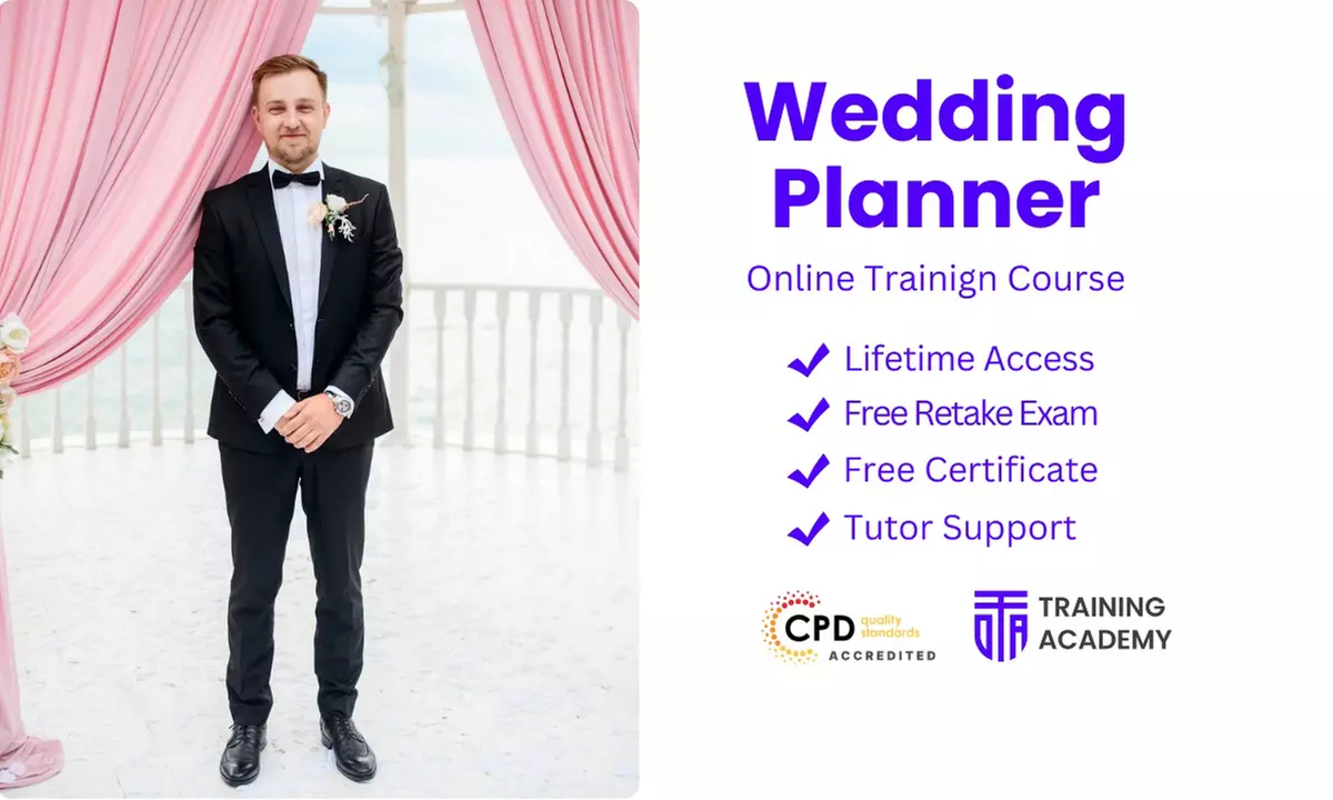 Get Certified in Wedding Planner Online Training or Full Access To 2000+ Online Courses (Up to 38% Off)  - Primary Image