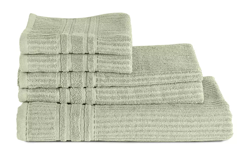 5er-Set Baumwoll-Handtücher