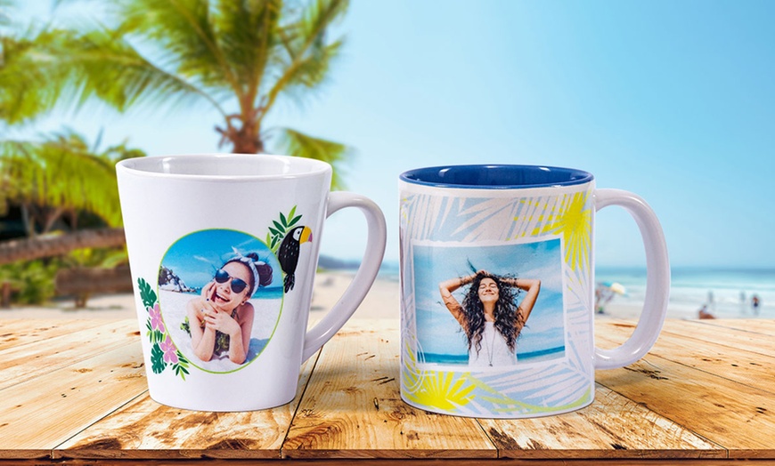 Image 3: Personalised Photo Mugs - Latte, Classic or Magic from Colorland