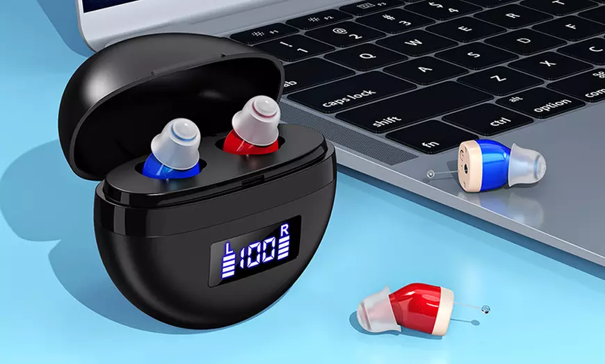 Image 2: Digital Invisible In-Ear Hearing Aid