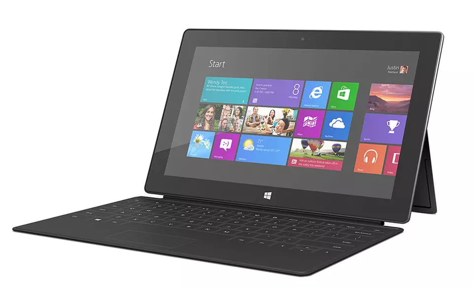 Microsoft Surface 64GB Tablet with Black Touch Cover - Primary Image