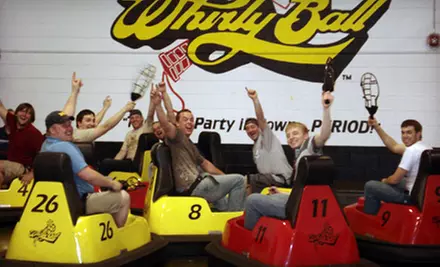 $155 for a Whirlyball Outing for Up to 15 People with Pizza, Breadsticks, Salad, and Soda at Whirlyball Novi ($364 Value) - Primary Image