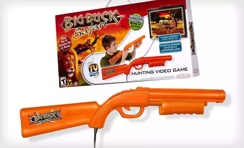 $14.99 for a “Big Buck Safari” Plug and Play TV Game ($39.99 List Price) - Second Medium