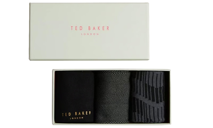 Image 7: Ted Baker Mens Socks Gift Pack 