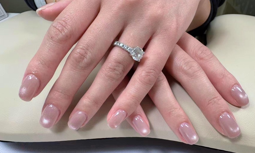 Image 3: Classic & Builder Gel Manicures: Nail Shaping, Cuticle Care & Polish