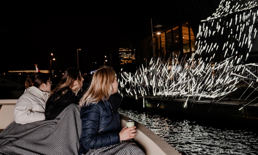 Image 12: Lichtkunst op de grachten: rondvaart tijdens Amsterdam Light Festival