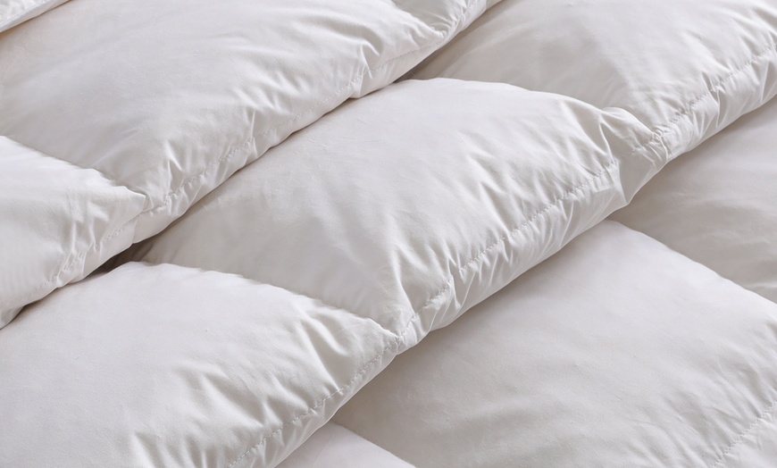 Image 3: 10.5 Tog or 13.5 Tog Goose Feather Duvet