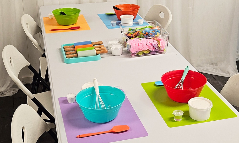 One or Two Slime or Playdough Making Class - Valid Thur, Fri & Sun