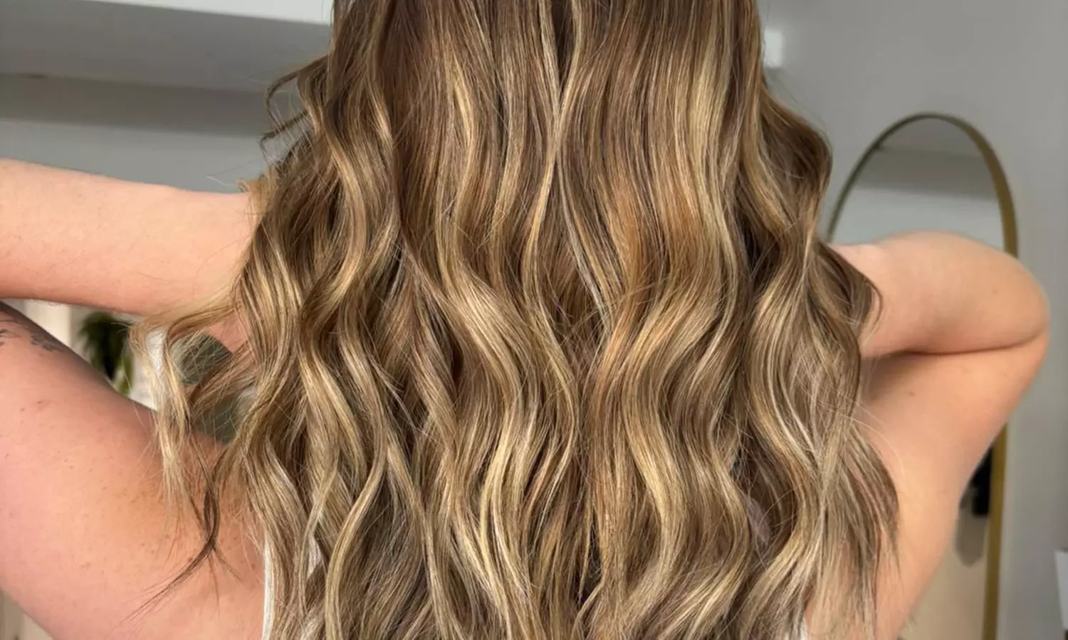 Glow Up with Wash, Cut and Blow Dry w/w/o Half/Full Head Highlights