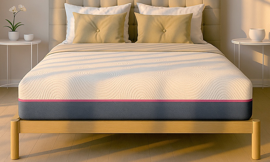 Image 1: The White Stone Matratze mit Taschenfedern und Memory Foam