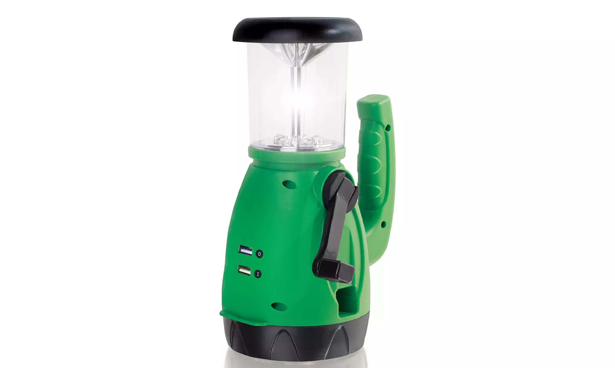 Dynamo LED Flashlight Lantern with Built-In USB Ports - Second Medium