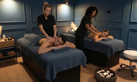 Ritual de masaje relajante en pareja con aceites esenciales y bebida de cortesía (60 minutos) - Oh la la! Head Spa