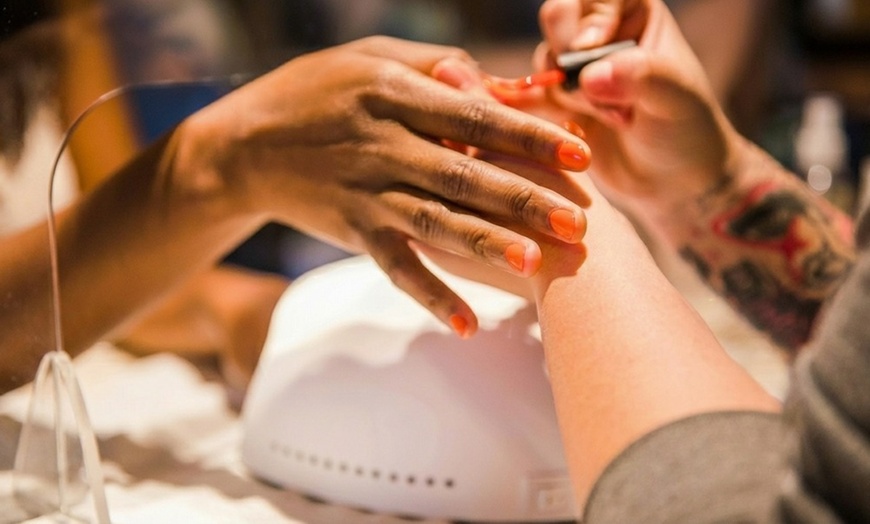 Image 2: Signature Manicure, Pedicure, Gel Mani-Pedi Combo Nail Care