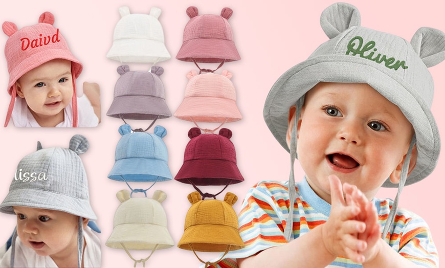 Image 4: Casquette ou chapeau bébé brodés personnalisés avec Justyling