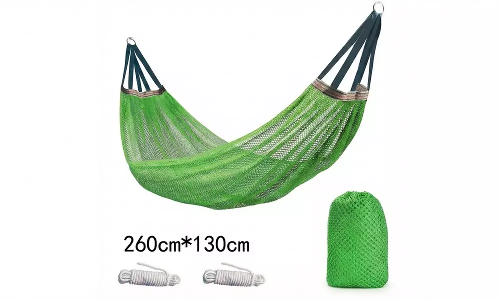 Outdoor Ice Silk Mesh Swing Hammock