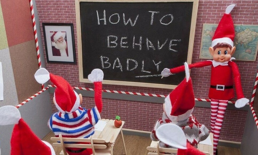 Image 1: Three Elves Behavin' Badly