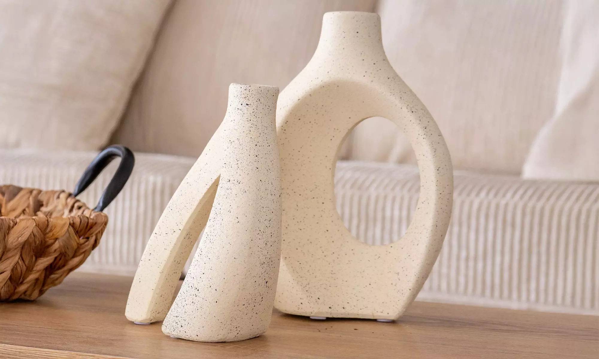 Vaso decorativo in ceramica