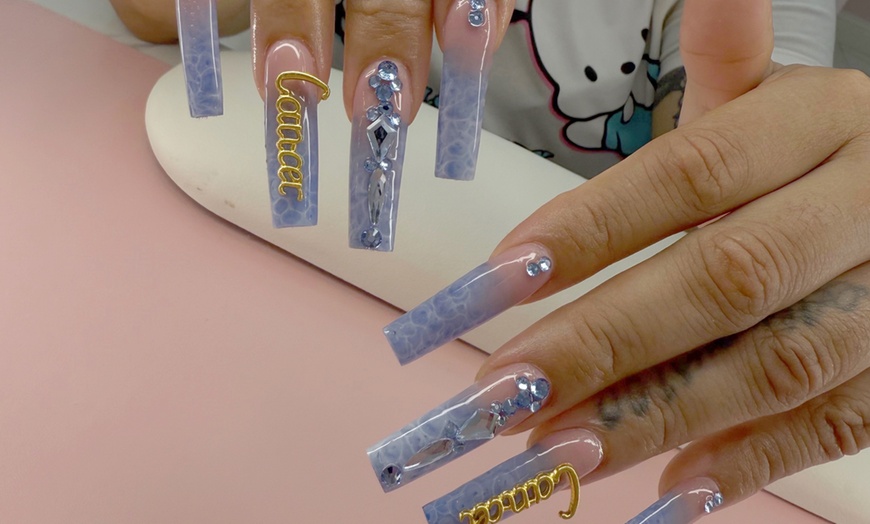 Image 2: Transform with Acrylic Nails, Gel Pedicure or Manicure Plus Pedicure 