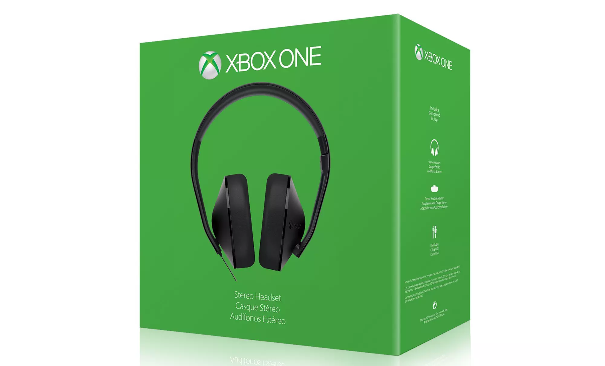Xbox One Stereo Headset with Folding Boom Microphone - Primary Image