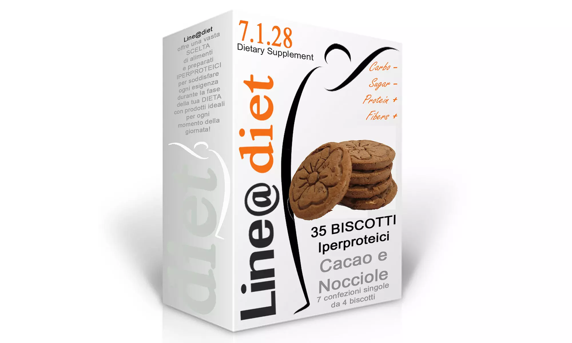 1, 2 o 4 confezioni di biscotti proteici Lineadiet