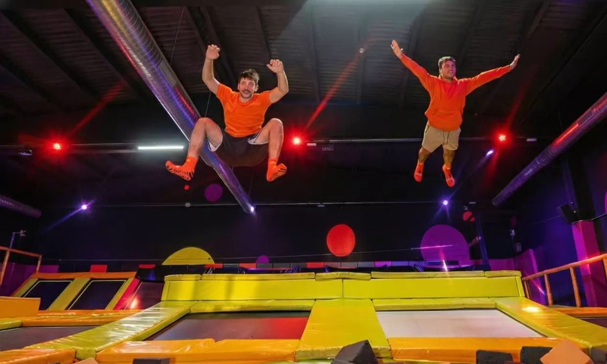 60 minutos de acceso a parque de saltos para 1, 2 o 4 personas