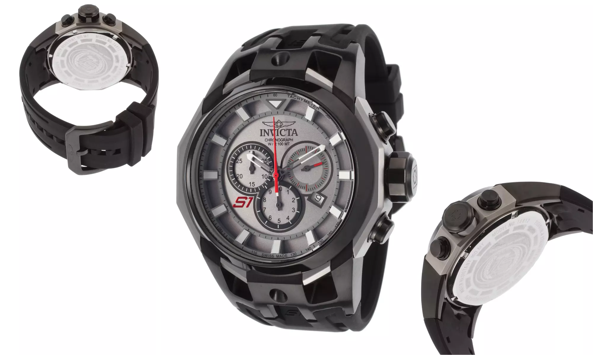Invicta S1 Rally Men's Swiss Chronograph Watch - Second Medium