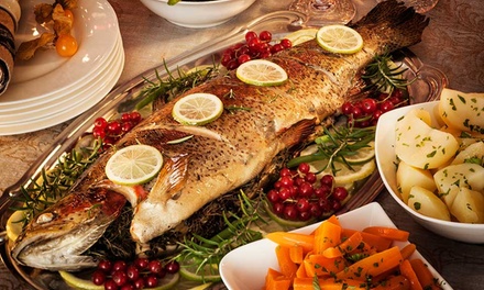 3-Course Seafood Meal with Wine - RST Seafood | Groupon