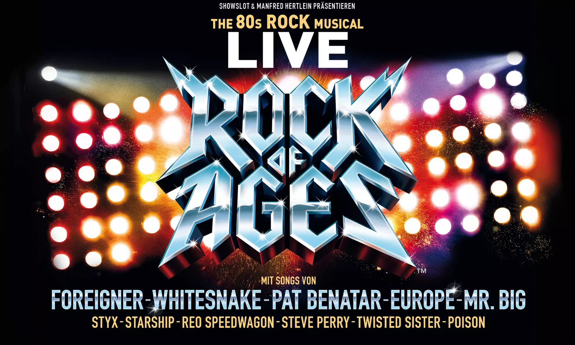 ROCK OF AGES - The 80s Rock Musical - Karte der besten Kategorie in versch. Städten (bis zu 45% sparen) - Primary Image