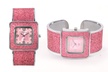 Women's Strada Stardust Sparkle Cuff Watch. Eight Options Available. Free Returns. - Second Medium