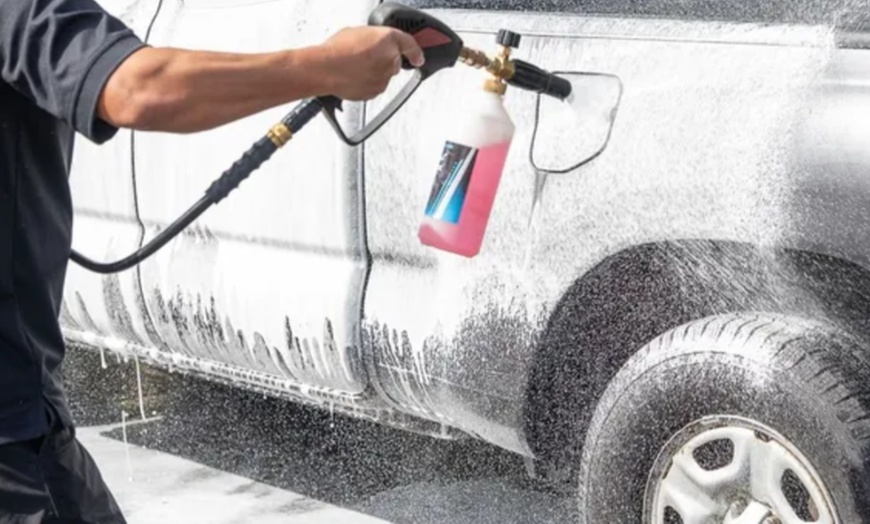 Image 2: Full Hand Wash & Wax for Sedans or SUVs with Mobile Detailing