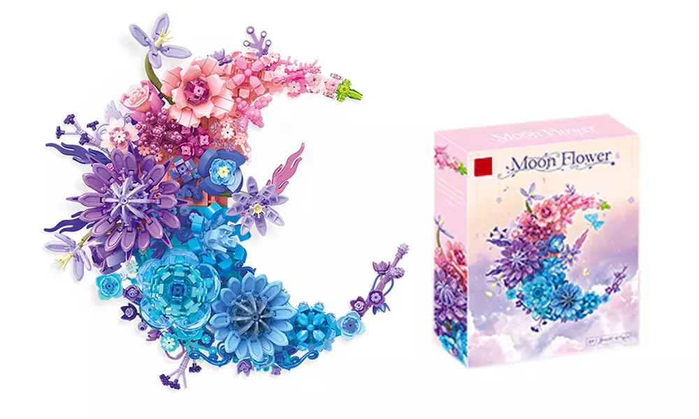 Blocchi di costruzione ispirati Lego della serie Fiori