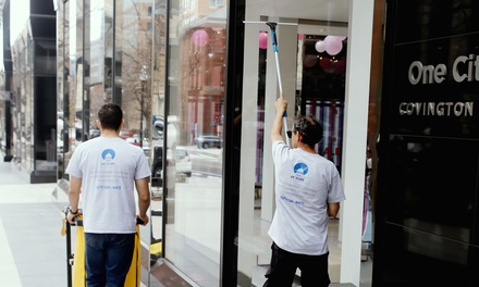 Interior or Exterior Window Cleaning for Up to 10 Windows - DC Elite Office Cleaners