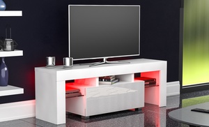 Vida Designs Luna One-Drawer LED TV Unit