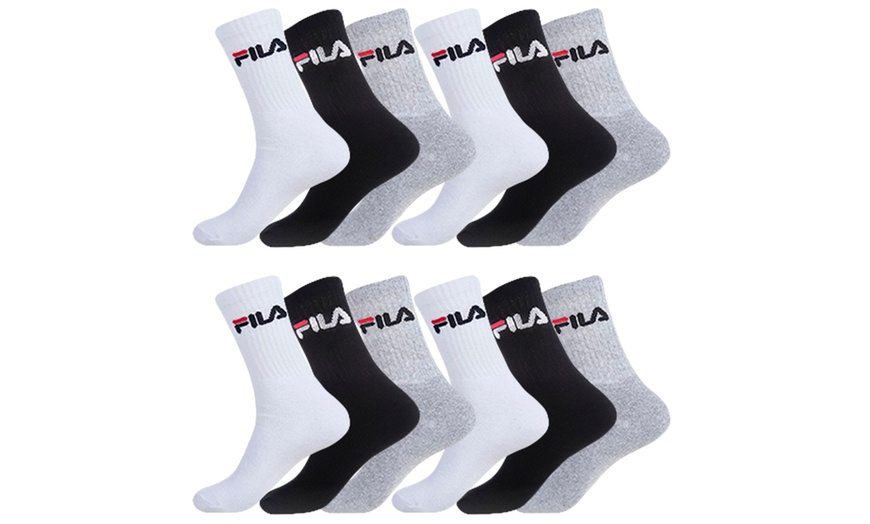 Image 3: Lot de 12 paires de chaussettes Fila