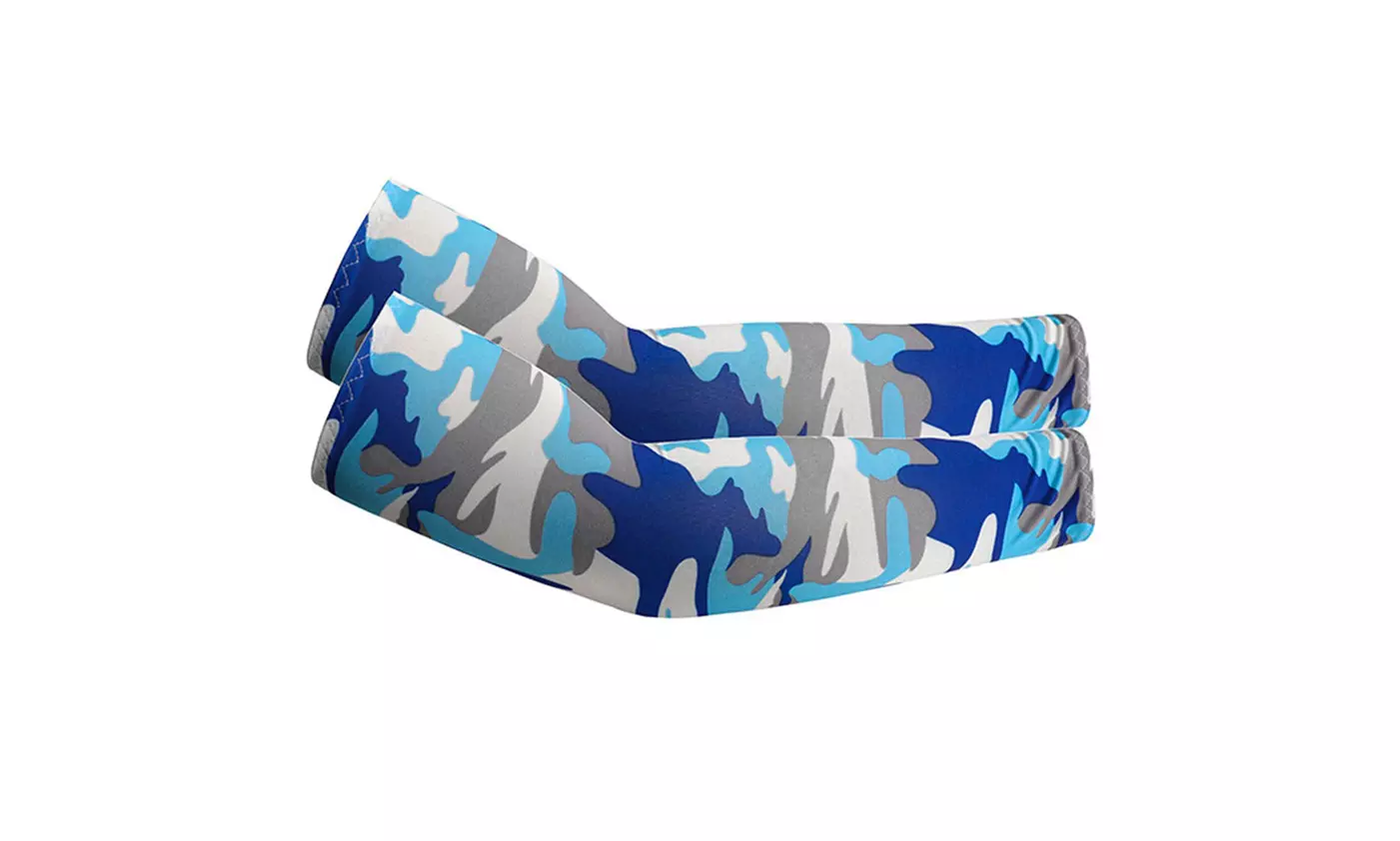 2 Pairs Cooling Sun Sleeves UV Protection Arm Sleeves Arm Cover Sleeve