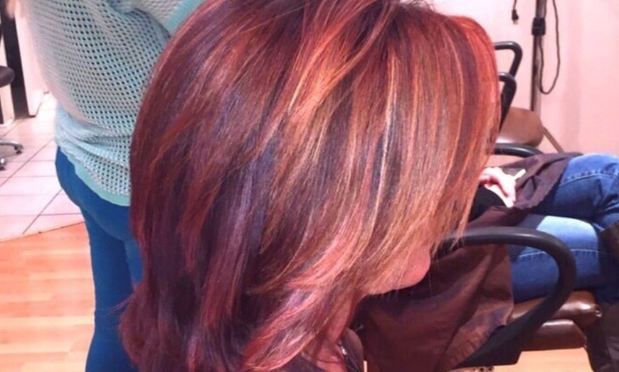 Image 4: One Women's Haircut + Olaplex Deep Conditioning Treatment & More