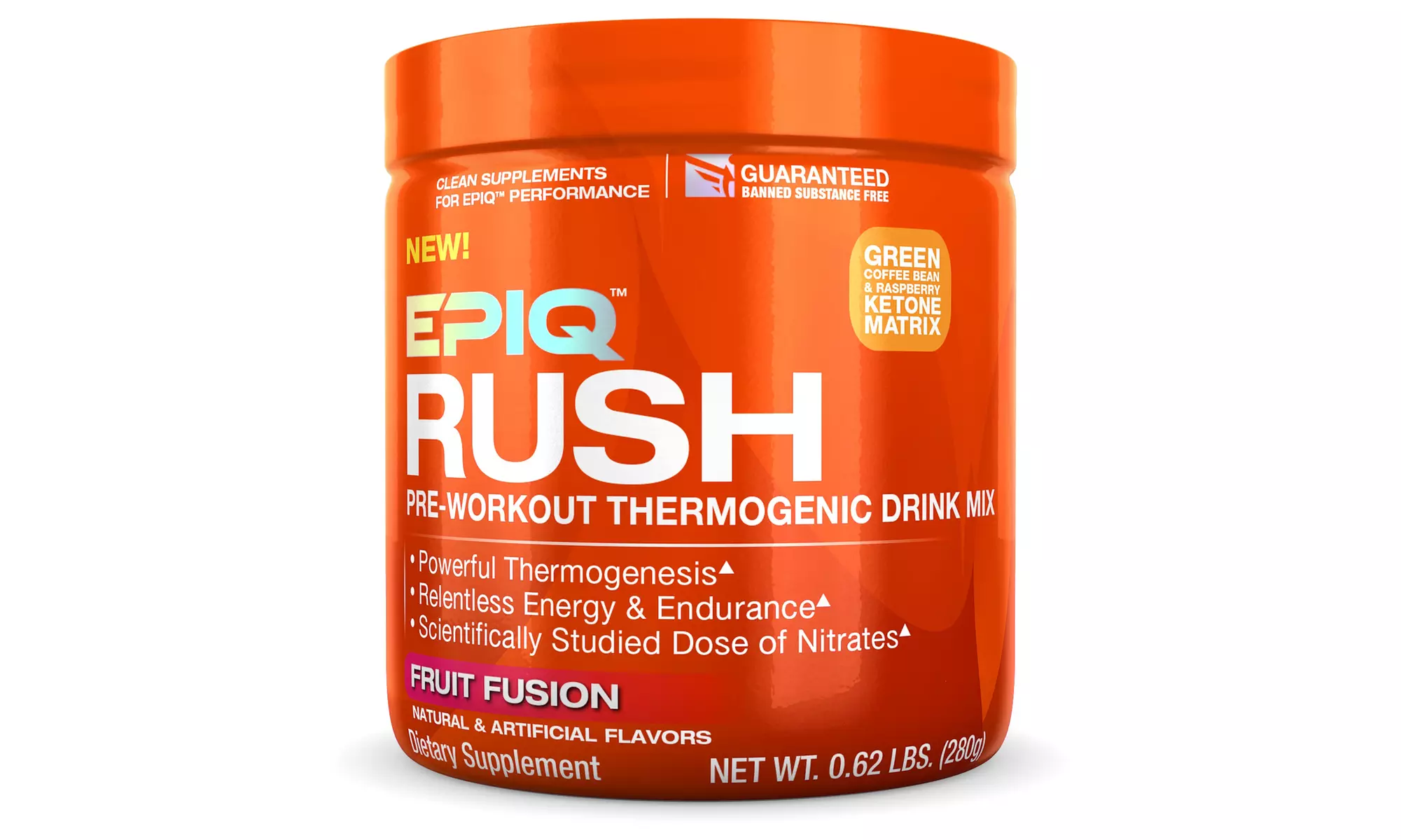 Epiq Rush Pre-Workout Thermogenic Powder - Primary Image