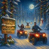 Image 1: Holiday Lights ATV “Winter Wonderland” Tour 90-Minute Night Adventure!