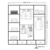 Image 15: Sweden Modern High Gloss Wardrobe with Drawers