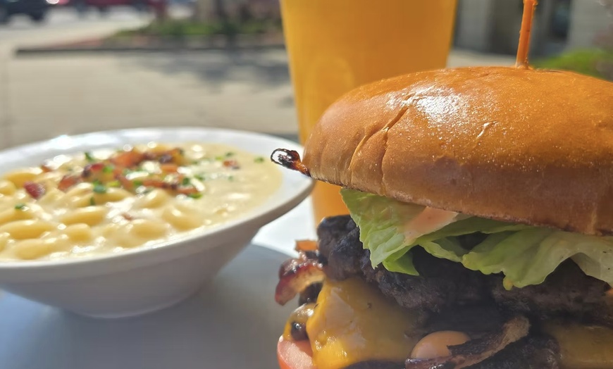 Image 4: $40 or $80 to Use Towards Food and Drink / For 2 Burgers & 2 Cocktails