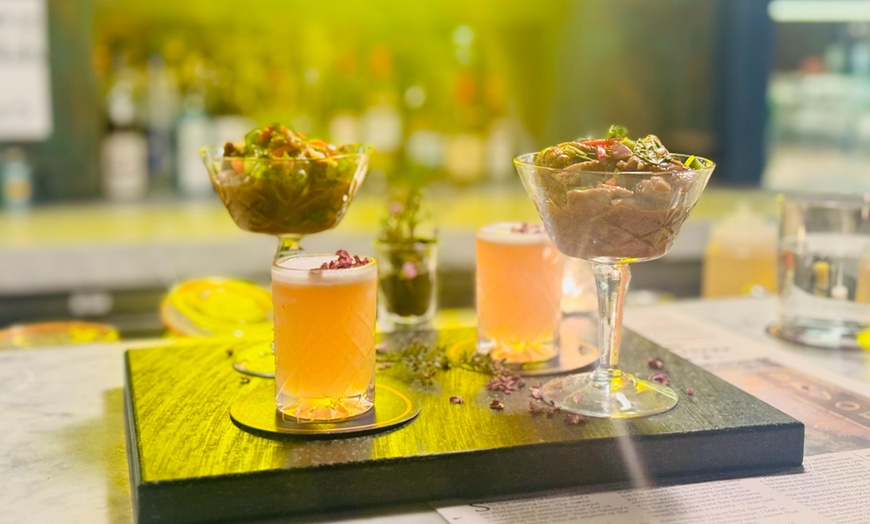 Image 4: 6 or 10 Course Omakase Cocktail Tasting with Gourmet Bites for 2 or 4!