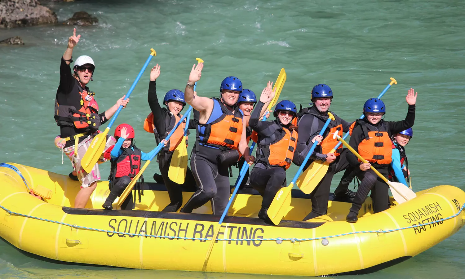 Half-Day Cheakamus Family Adventure for One, Two, or Four at Squamish Rafting Company (Up to 33% Off) - Primary Image