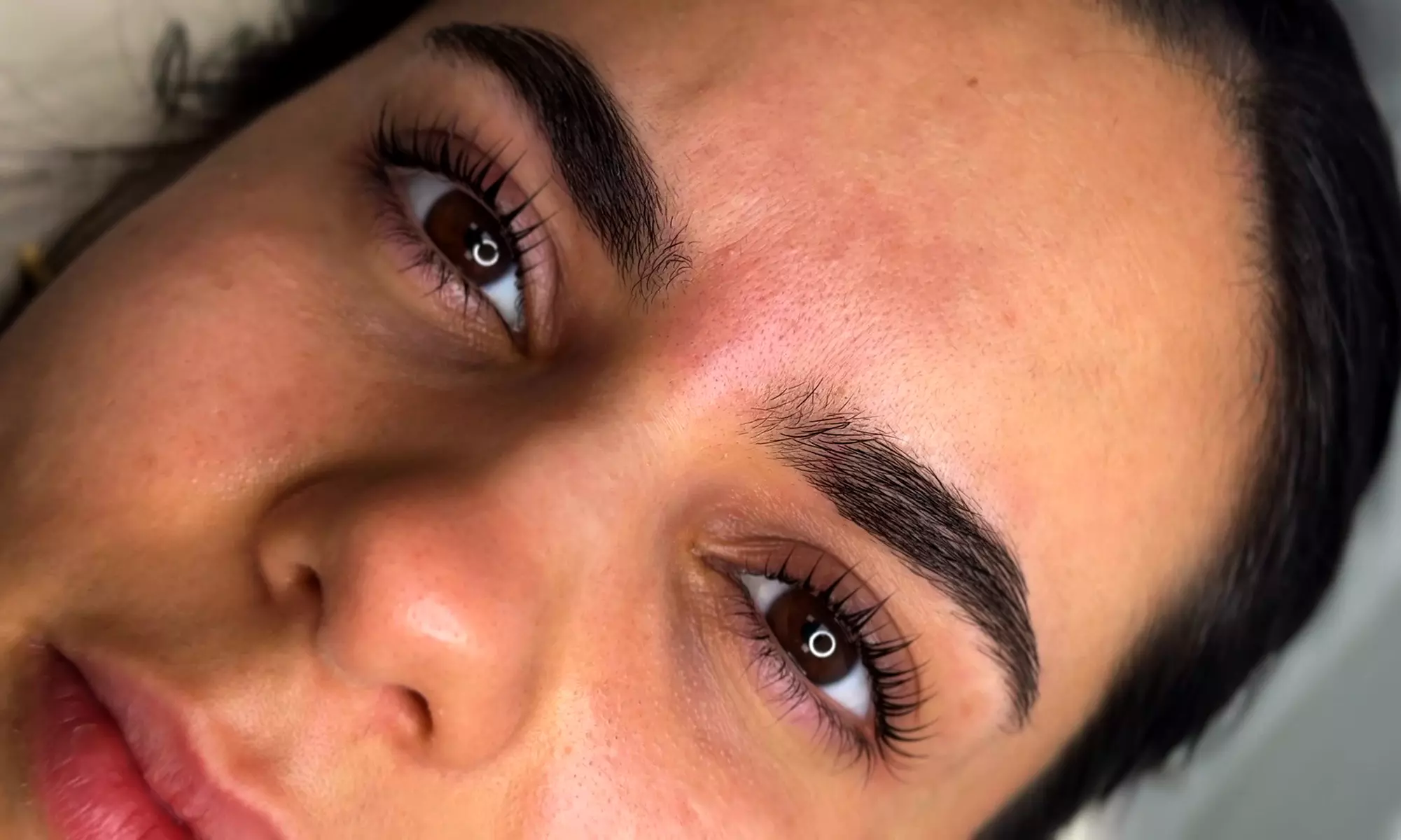 Lash Lifting With Tint And Brow Lamination For Defined Look
