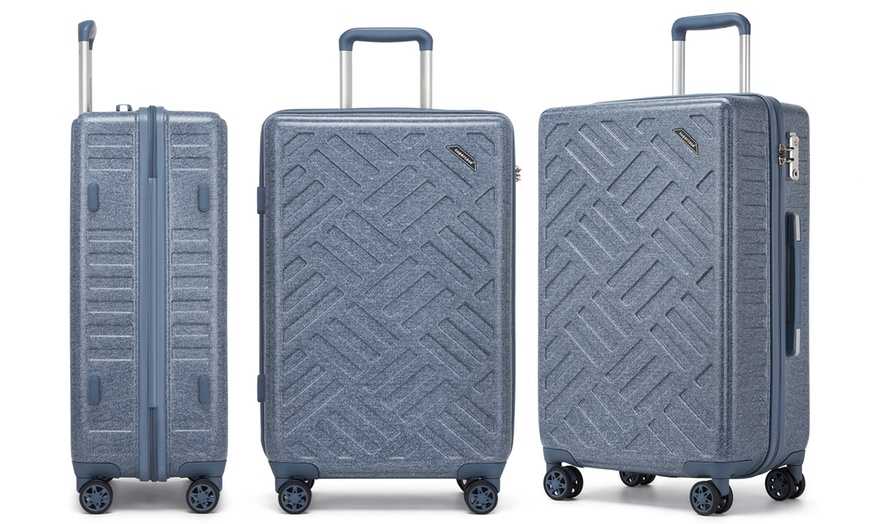 Image 4: Koffer of 3-delige kofferset met harde buitenkant