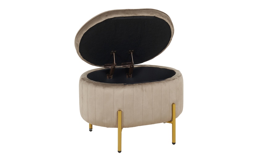 Image 18: Pouf contenitore a divanetto
