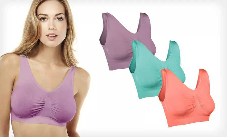 Comfortisse Bra 3-Pack. Multiple Color Sets Available. - Primary Image