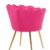 Image 21: Fauteuil coquillage en velours
