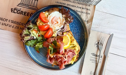 Für 2 Personen: Eros & Agapi griechisches Frühstück - sweet GREECE